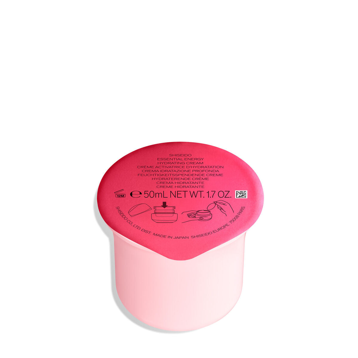 Hydraterende Crème Shiseido 729238182868 50 ml Herladen