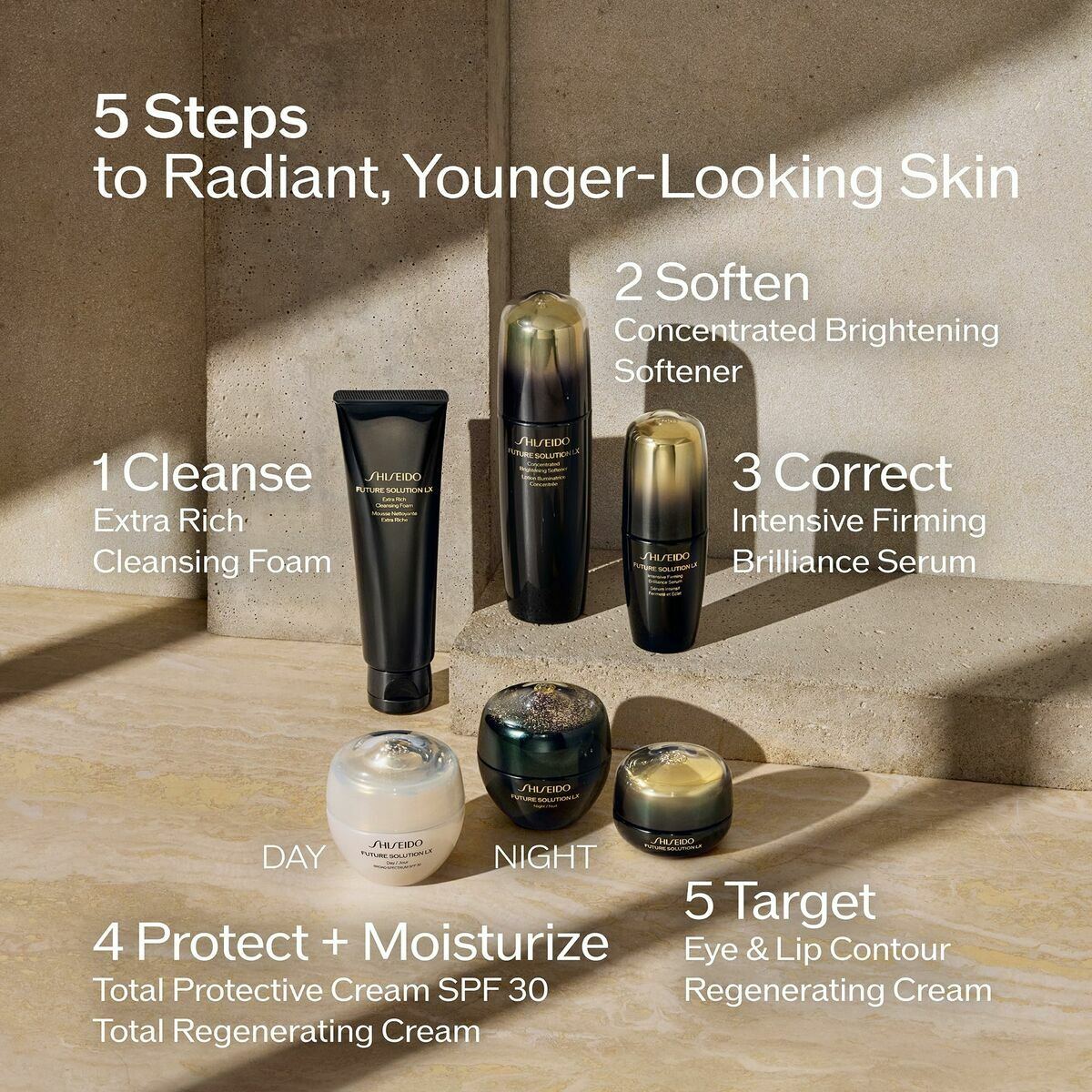 Gezichtscrème Shiseido FUTURE SOLUTION LX