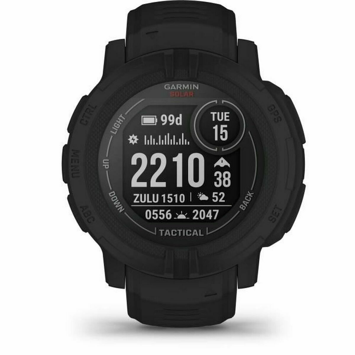 Activiteit armband GARMIN 010-02627-03 Zwart 0,9" 45 mm