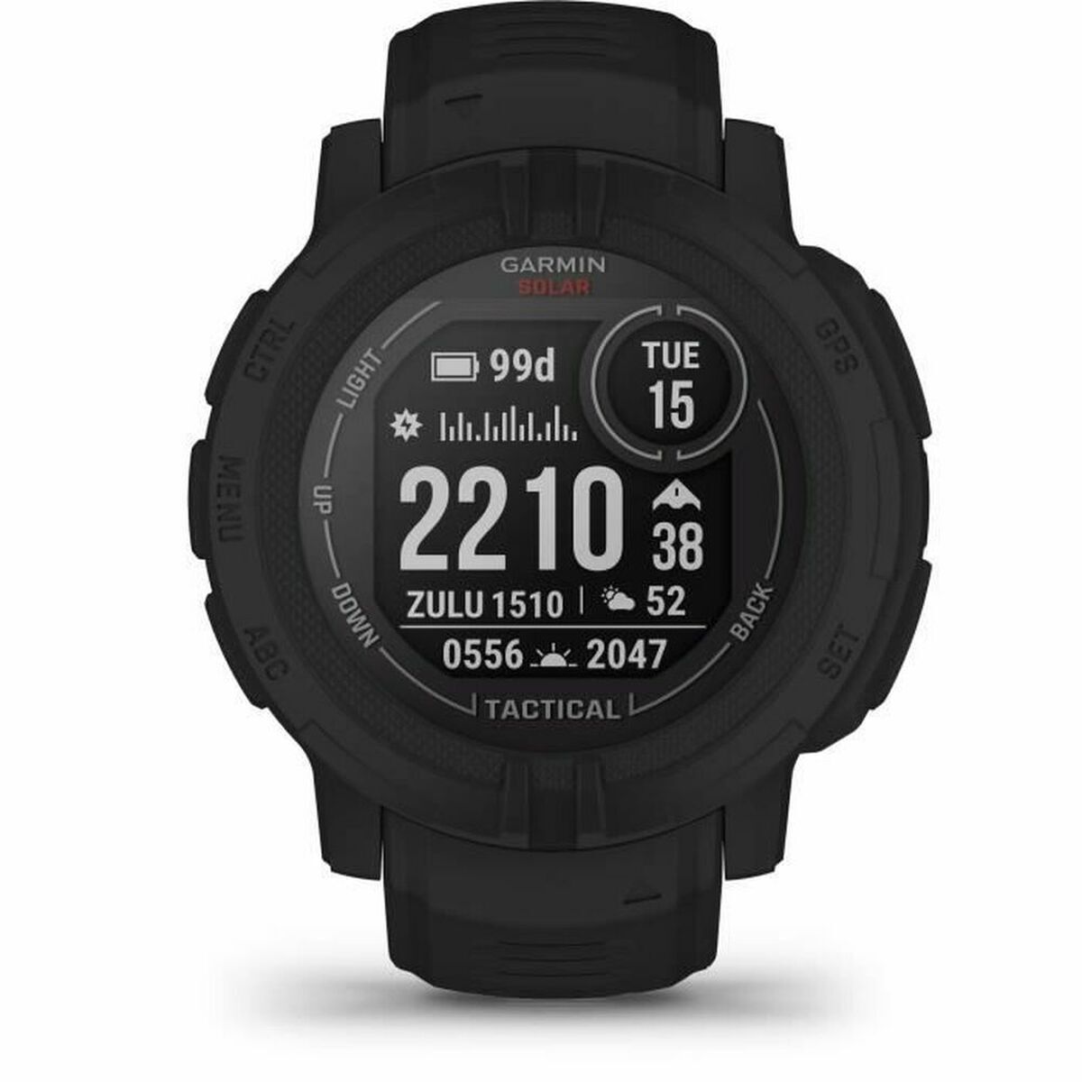 Activiteit armband GARMIN 010-02627-03 Zwart 0,9" 45 mm