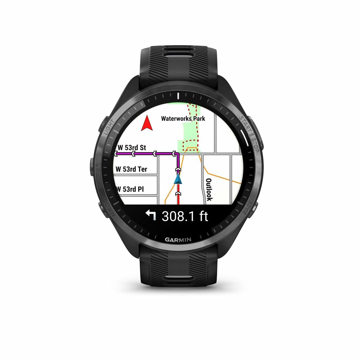 Smartwatch GARMIN Forerunner 965 Zwart 1,4" 47 mm