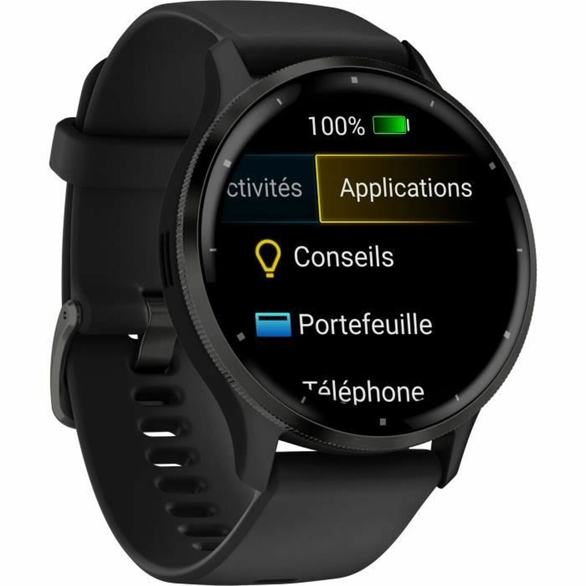 Smartwatch GARMIN Zwart 1,4"