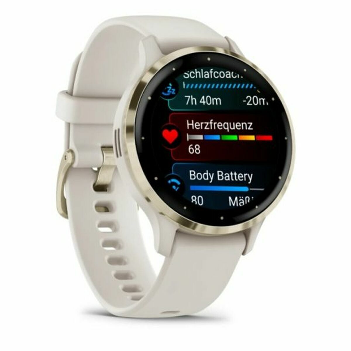 Smartwatch GARMIN Venu 3S Ivoor 1,2" - Elektronica - GARMIN