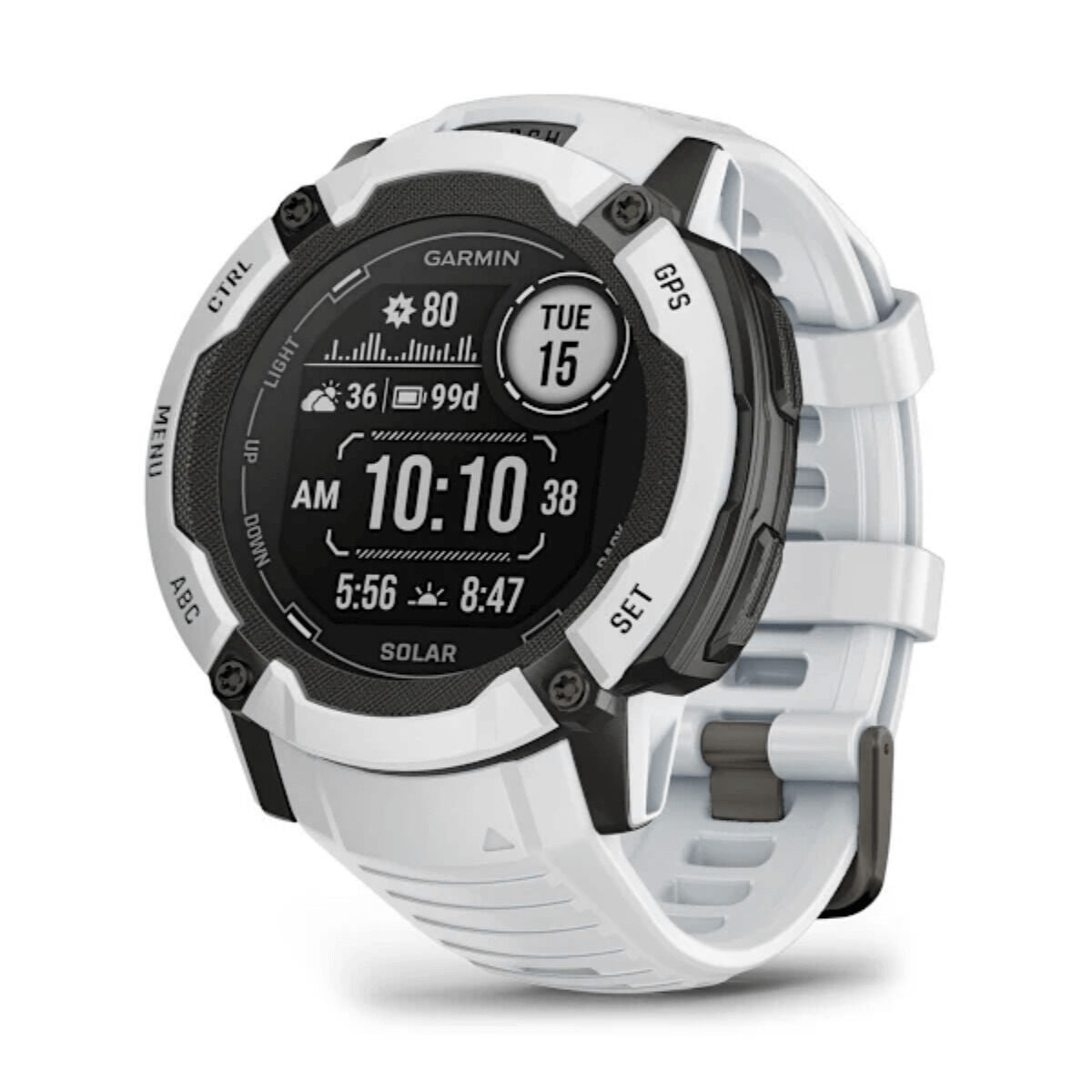 Smartwatch GARMIN Instinct 2X Solar Wit 1,1" - Elektronica - GARMIN
