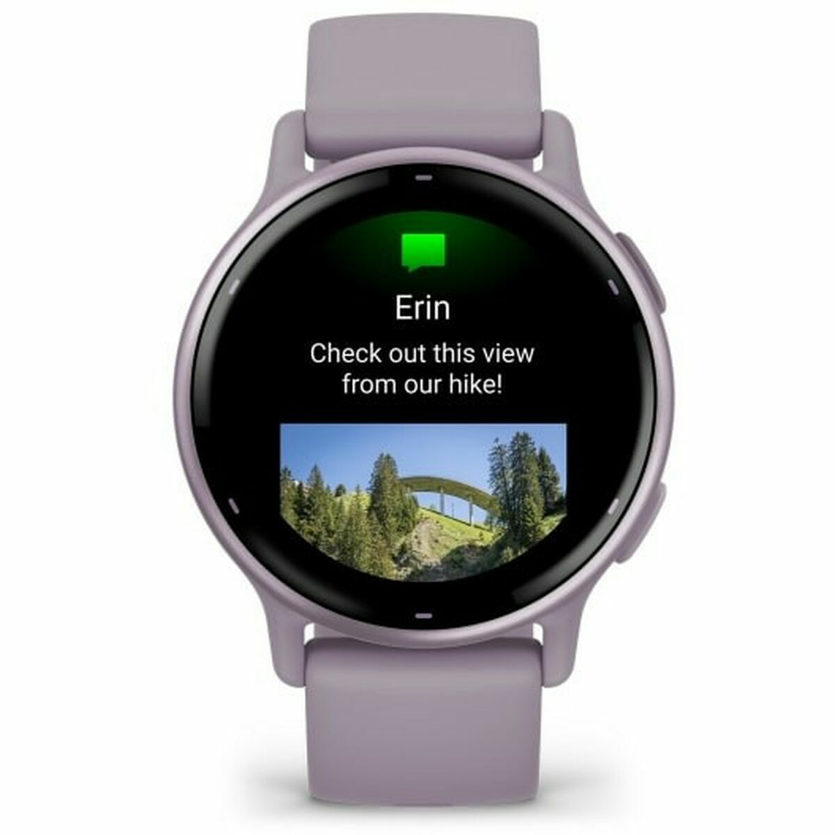Horloge Heren GARMIN Paars