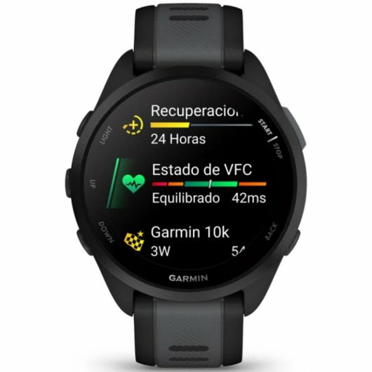 Smartwatch GARMIN Forerunner 165 Zwart Zilverkleurig 1,2"