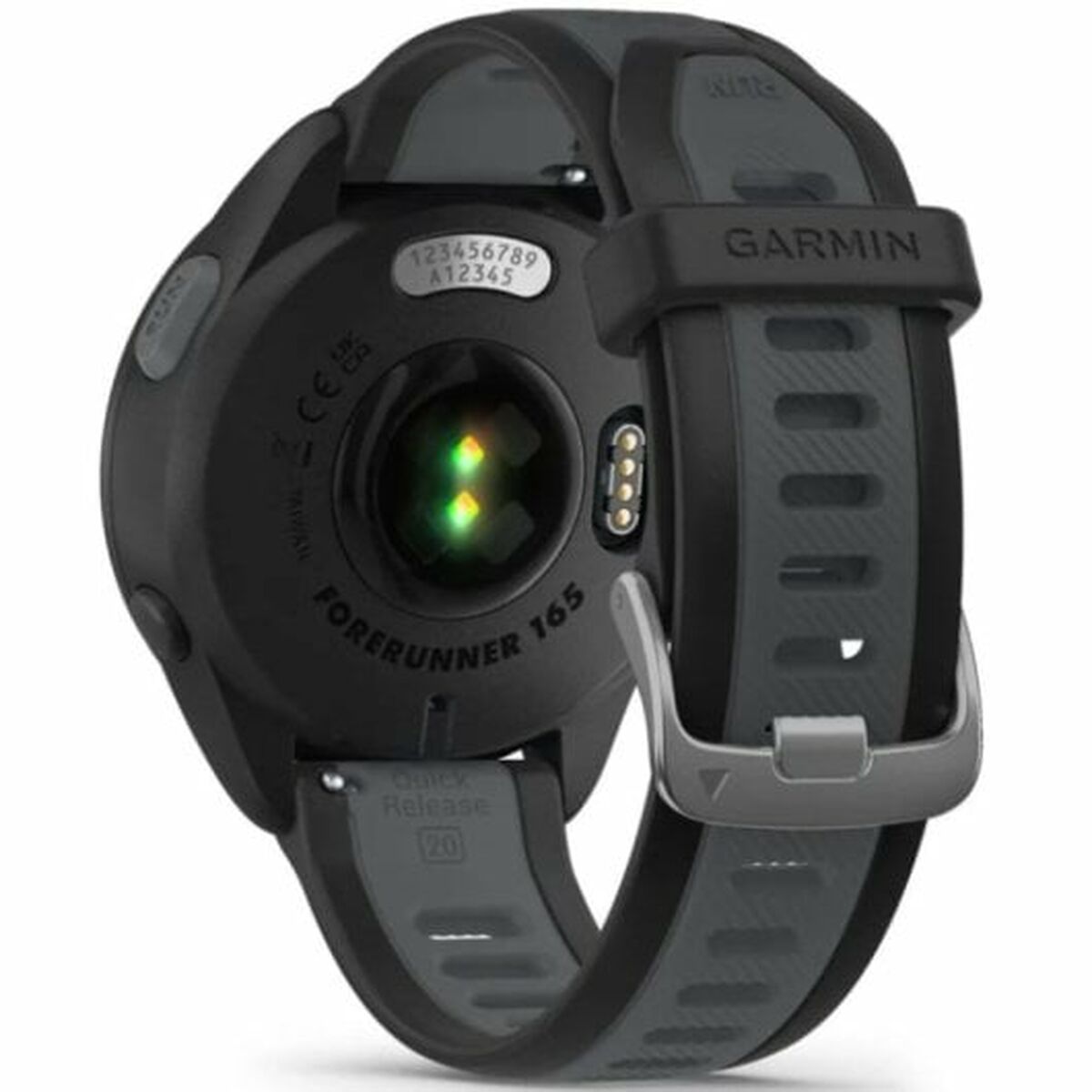 Smartwatch GARMIN Forerunner 165 Zwart Zilverkleurig 1,2"