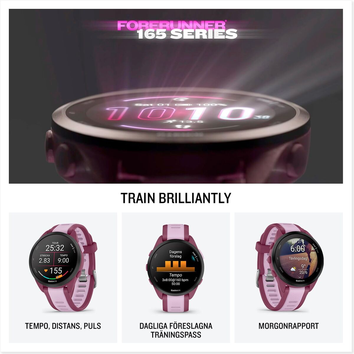 Smartwatch GARMIN 010-02863-31 Wit Grijs Zilverkleurig 1,2" 43 mm