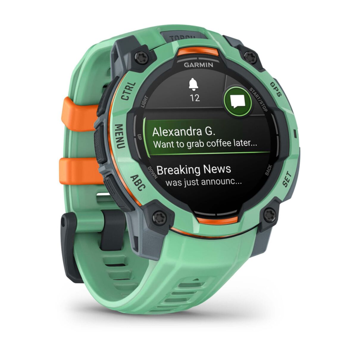 Smartwatch GARMIN Instinct 3 AMOLED Zwart Groen 1,2" 45 mm Ø 45 mm (3 Stuks)