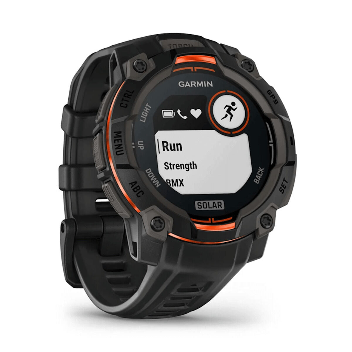 Smartwatch GARMIN Instinct 3 Solar GPS 45mm Zwart 0,9" 45 mm