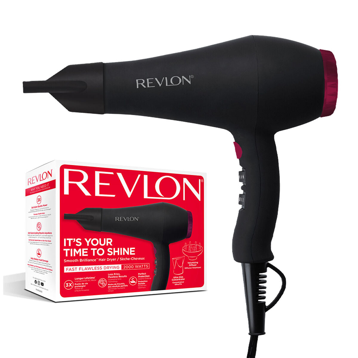 Föhn Revlon RVDR5251E Zwart 2000 W