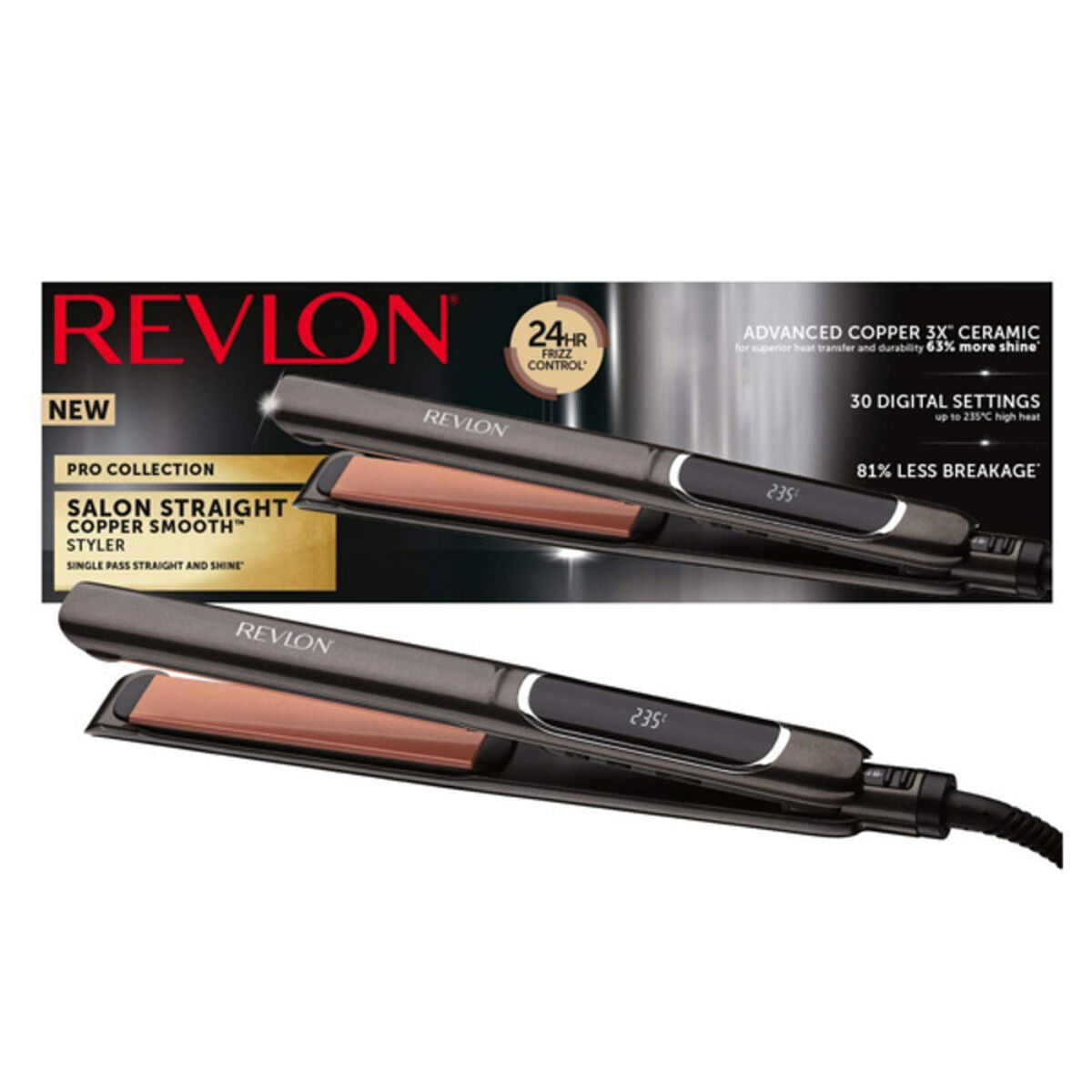 Stijltang Revlon RVST2175E Zwart