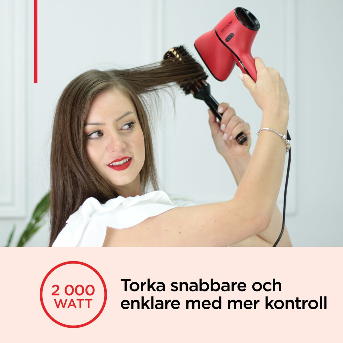 Föhn Revlon RVDR5320E Rood 2000 W - Schoonheid, Haarverzorging - Revlon