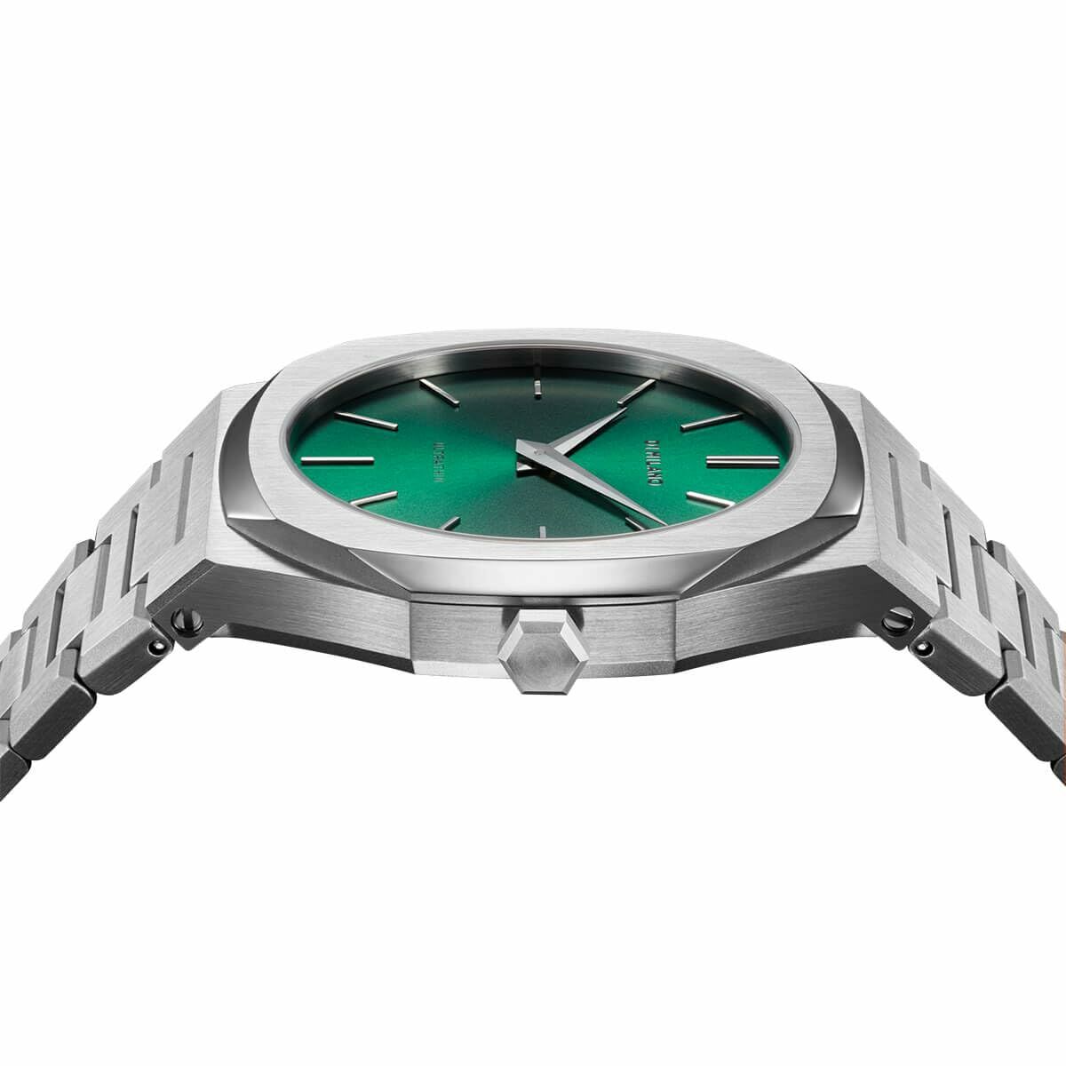 Horloge Heren D1 Milano SCARABEO Groen Zilverkleurig (Ø 40 mm)
