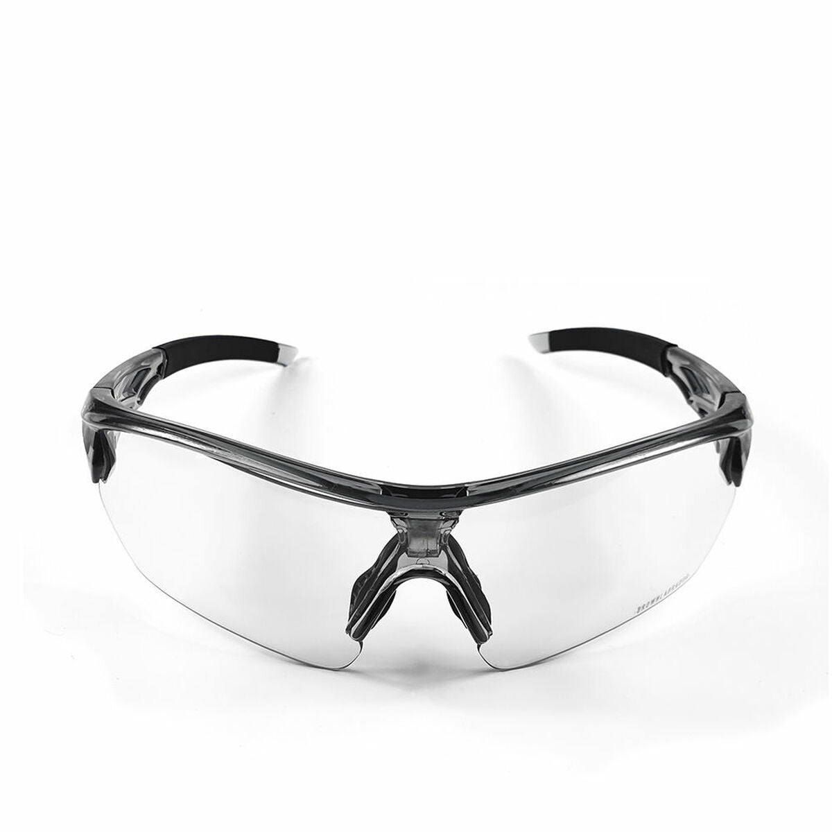 Zonnebril Uniseks Brown Labrador X Omega Zwart Ø 45 mm Grijs