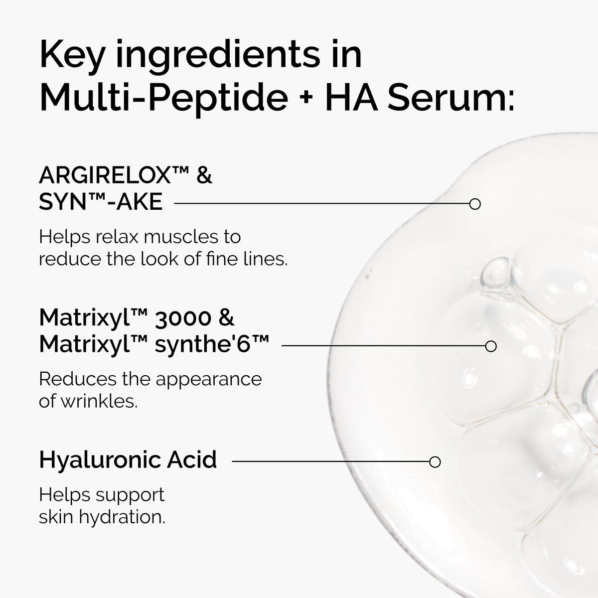 Gezichtscrème The Ordinary MULTI-PEPTIDE + HA 30 ml