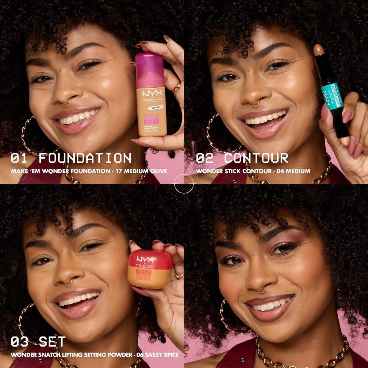 Make - up Set NYX MAKE'EM WONDER - Schoonheid, Gebruiksvoorwerpen en accessoires - NYX