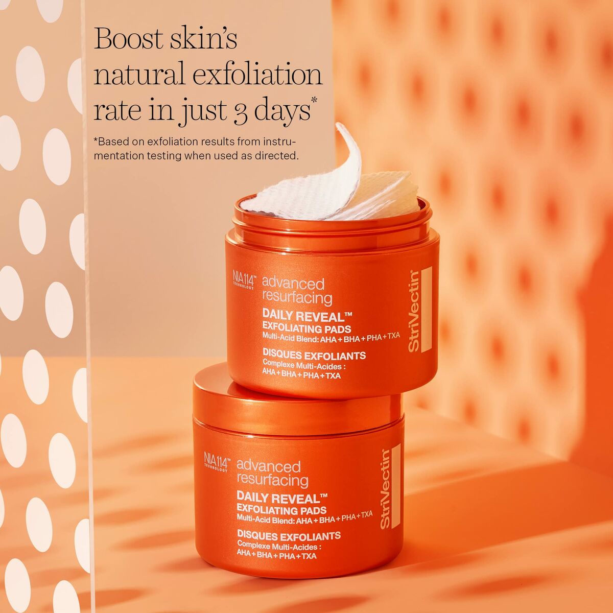 Gezicht Exfoliator StriVectin Daily Reveal 60 Stuks - Schoonheid, Huidverzorging - StriVectin