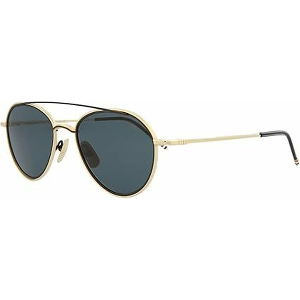 Zonnebril Uniseks Thom Browne TB - 109 - A - T - GLD - BLK - 53 Ø 53 mm - Sieraden, Unisex voor volwassene - Thom Browne