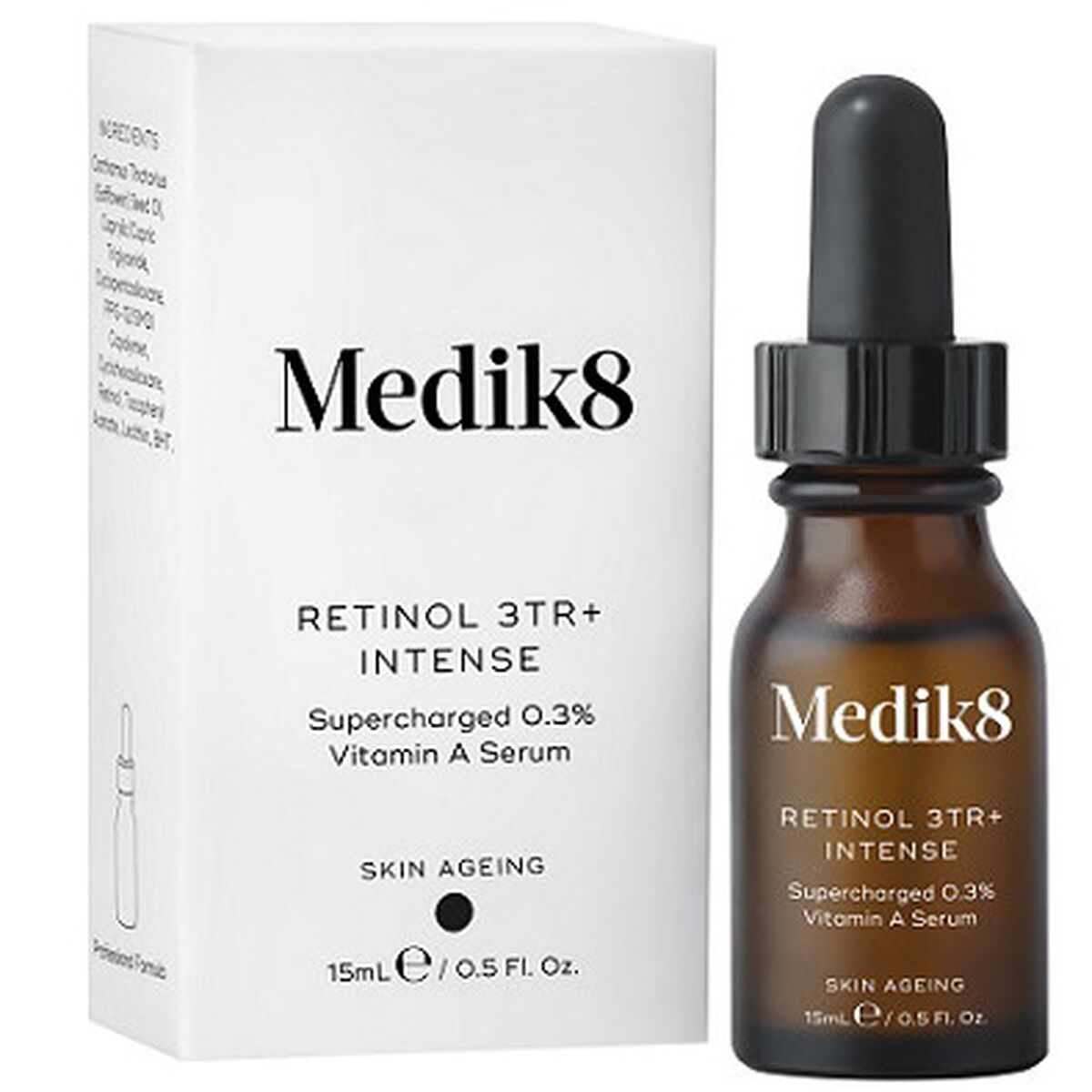 Anti - Aging Serum Nacht Medik8 Retinol 3 Tr + Intense 15 ml - Schoonheid, Huidverzorging - Medik8