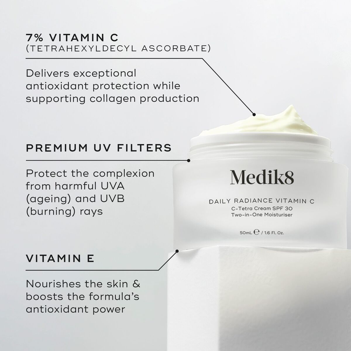Dagcrème Medik8 HIDRATANTES MEDIK8 Spf 30 50 ml - Schoonheid, Huidverzorging - Medik8