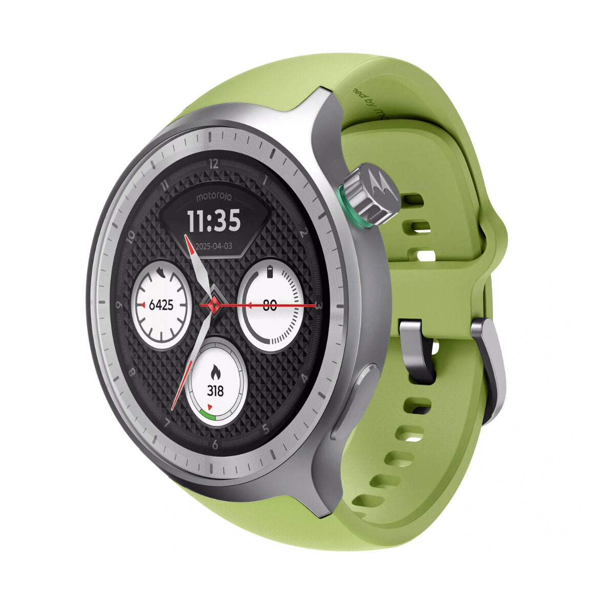Smartwatch Motorola Moto Watch 47mm Zilverkleurig 1,43" 47 mm 46 mm Ø 47 mm - Elektronica - Motorola