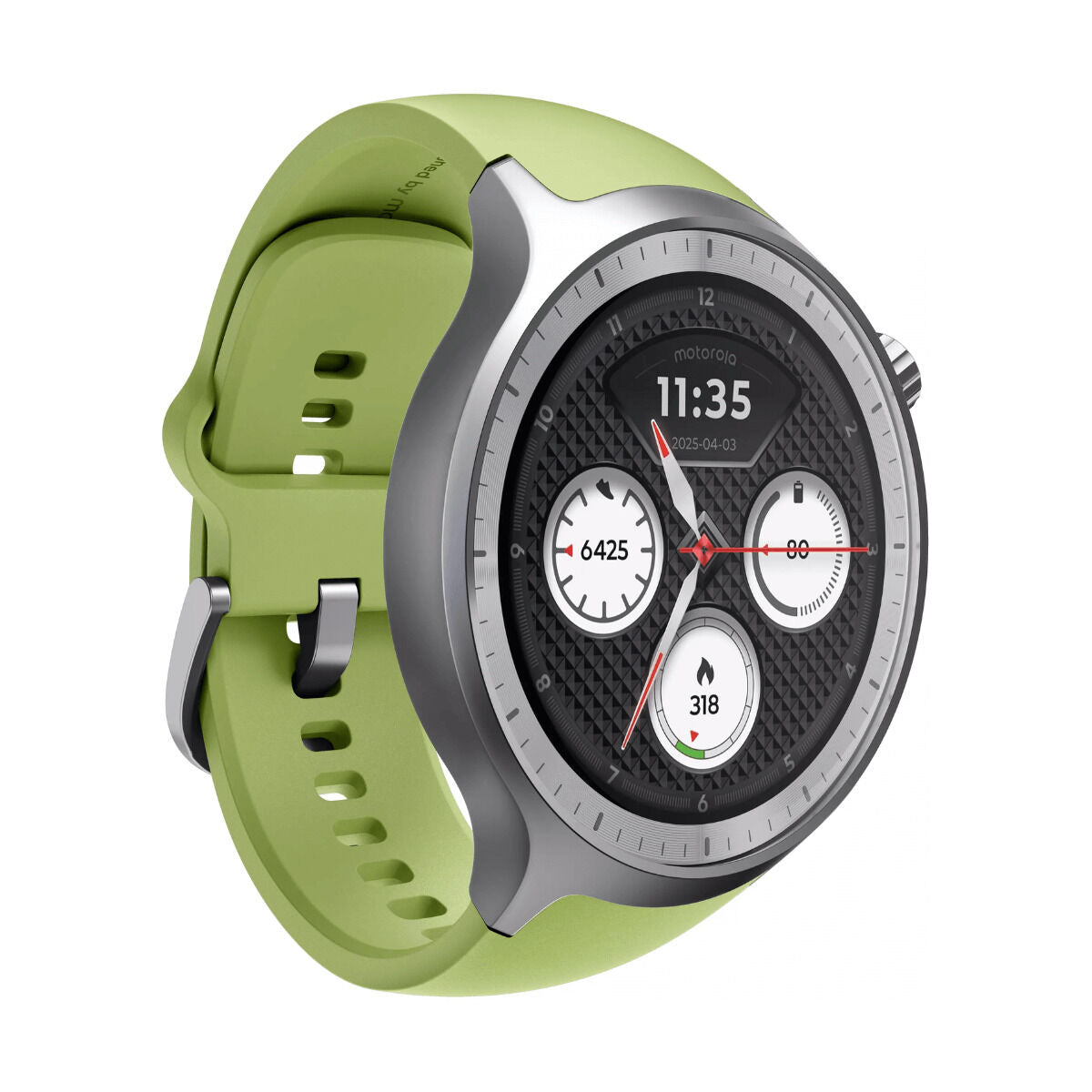 Smartwatch Motorola Moto Watch 47mm Zilverkleurig 1,43" 47 mm 46 mm Ø 47 mm - Elektronica - Motorola