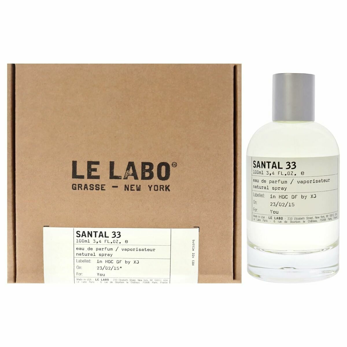 Uniseks Parfum Le Labo SANTAL 33 50 ml - Schoonheid, Parfums en geuren - Le Labo