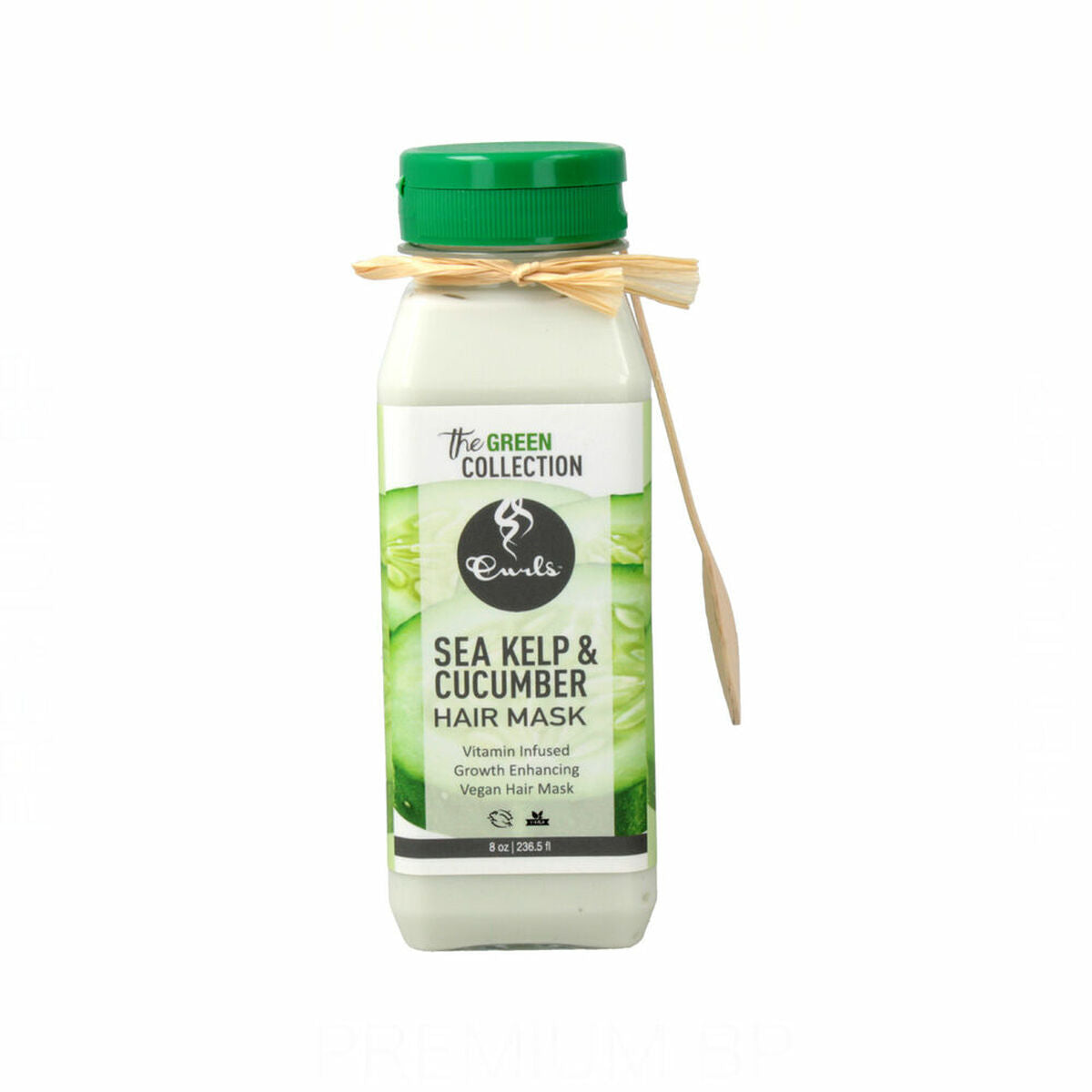 Haarmasker Curls The Green Collection Sea Kelp & Cucumber (236 ml) - Schoonheid, Haarverzorging - Curls