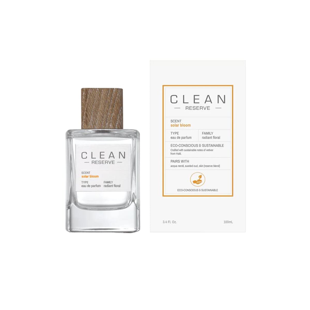 Uniseks Parfum Clean Solar Bloom EDP 100 ml