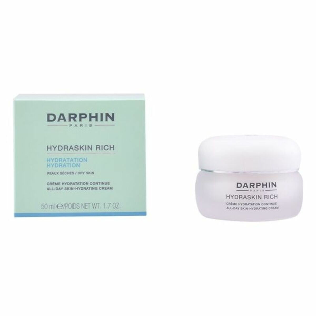 Voedende Gezichtscrème Hydraskin Rich Darphin (50 ml) Droge huid