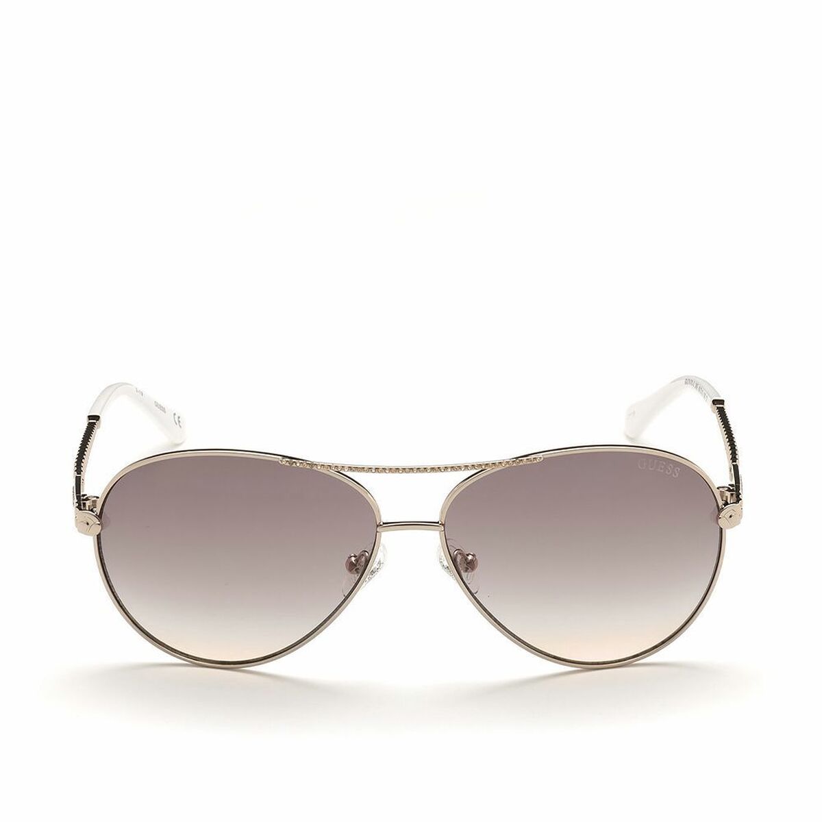Zonnebril Uniseks Shine Inline Guess S E Roze Gouden ø 60 mm