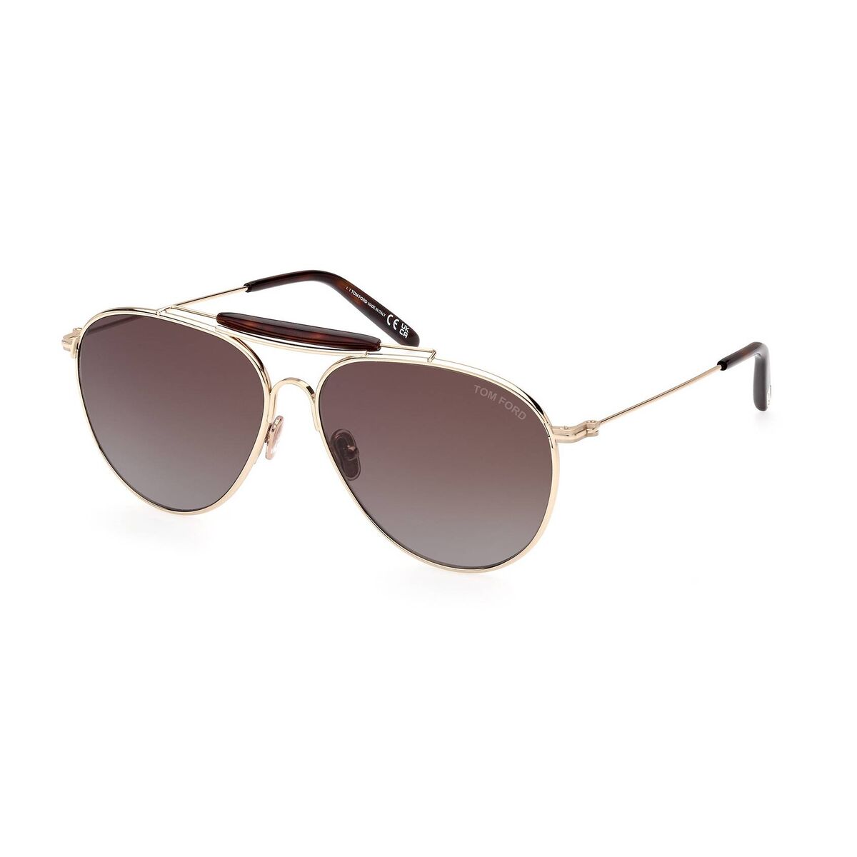 Zonnebril Heren Tom Ford FT0995-32F Gouden ø 59 mm