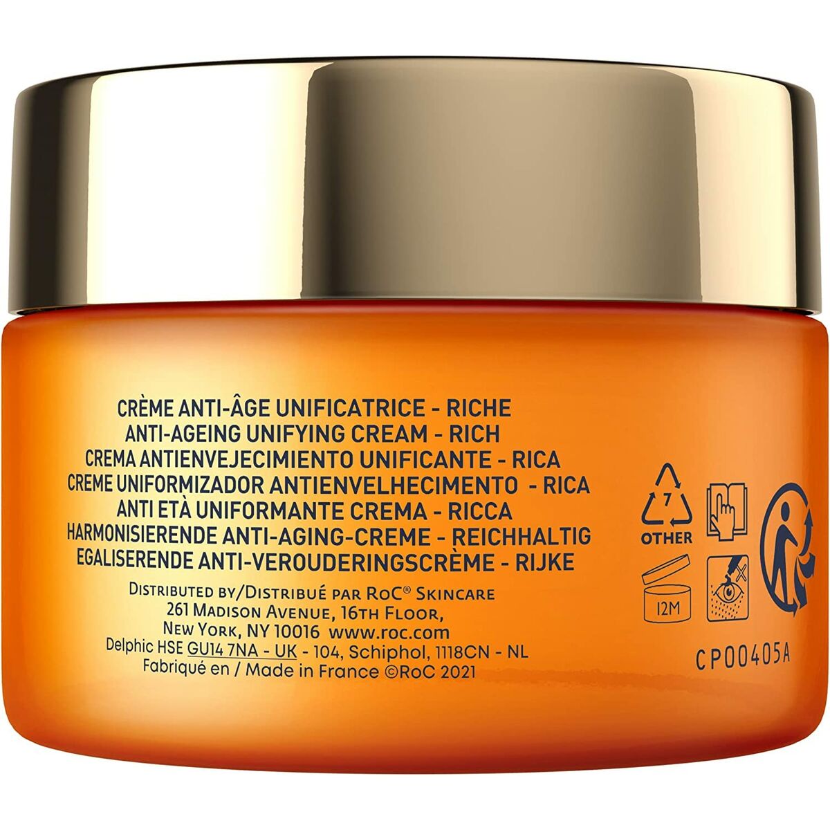 Anti - Veroudering Crème Roc Revive Glow 50 ml - Schoonheid, Huidverzorging - Roc
