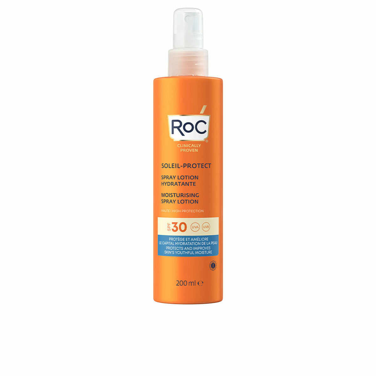 Zon Protector Spray Roc Protección Solar Spf 30 200 ml Hydraterend