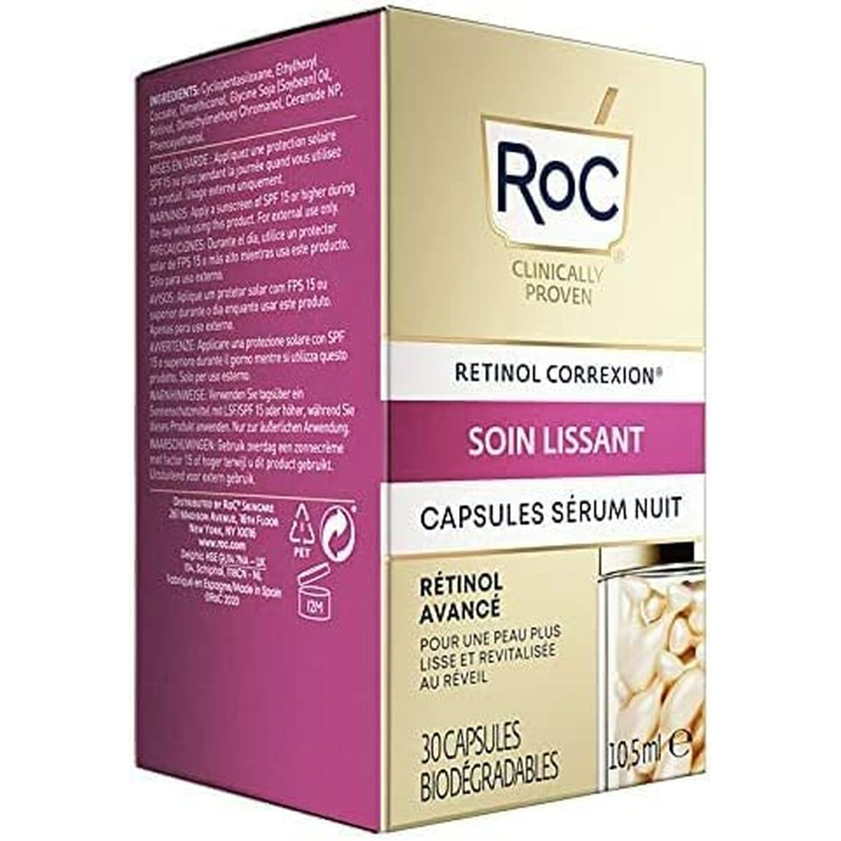 Gezichtsserum Roc Line Smoothing Advanced Retinol Retinol (30 Stuks)