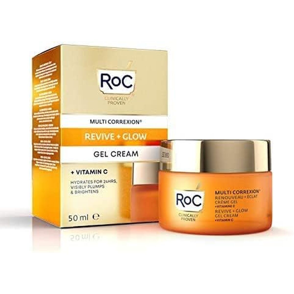 Gezichtscrème Roc Revive Glow 50 ml Gel - Schoonheid, Huidverzorging - Roc