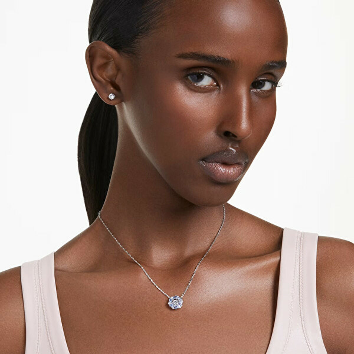 Ketting met bijpassende oorbellen voor vrouwen Swarovski 5685437