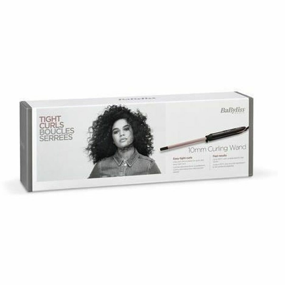 Haartang Babyliss C449E 10 mm Keramische Ultradun - Schoonheid, Haarverzorging - Babyliss