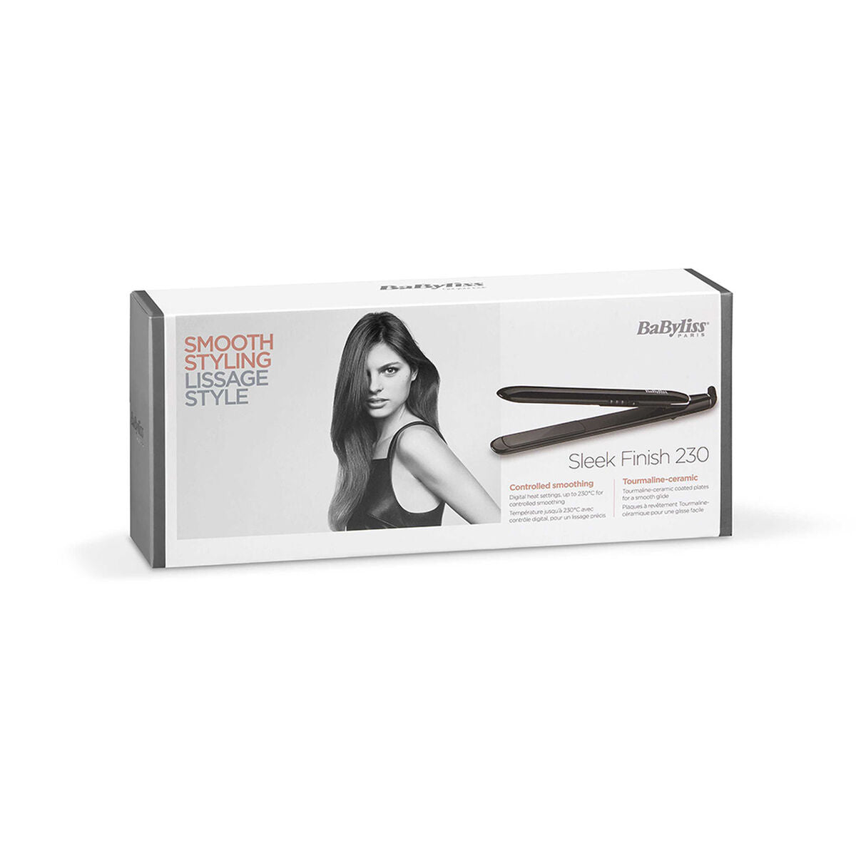 Stijltang Babyliss Sleek Finish 230E Zwart - Schoonheid, Haarverzorging - Babyliss