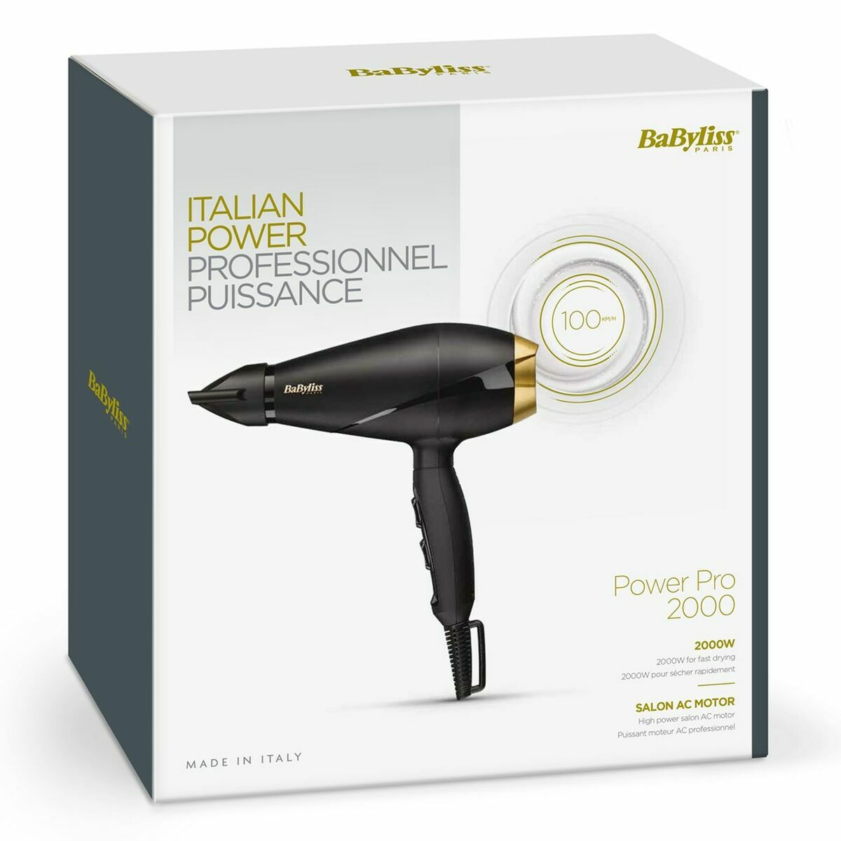 Föhn Babyliss 6704E 2000 W Zwart - Schoonheid, Haarverzorging - Babyliss