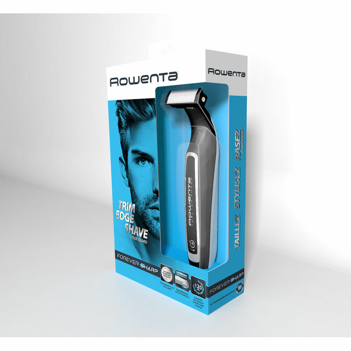 Baard en haar trimmer Rowenta TN6000F4 Roestvrij staal - Schoonheid, Haarverzorging - Rowenta