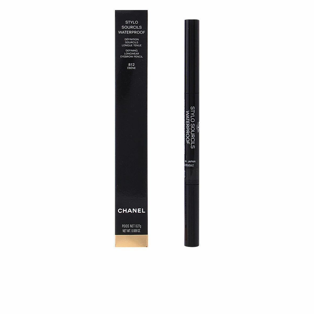 Wenkbrauw Make - up Chanel Stylo Sourcils 812 - Ebène Nº 812 - Ebene 0,27 g - Schoonheid, Make - up - Chanel