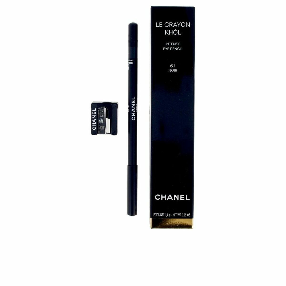 Oogpotlood Chanel Le Crayon Khôl Noir-61 (1 Stuks)