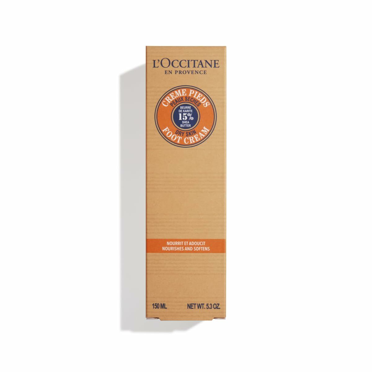 Vochtinbrengende Voetcrème L'Occitane En Provence KARITÉ 150 ml Karité 15 %