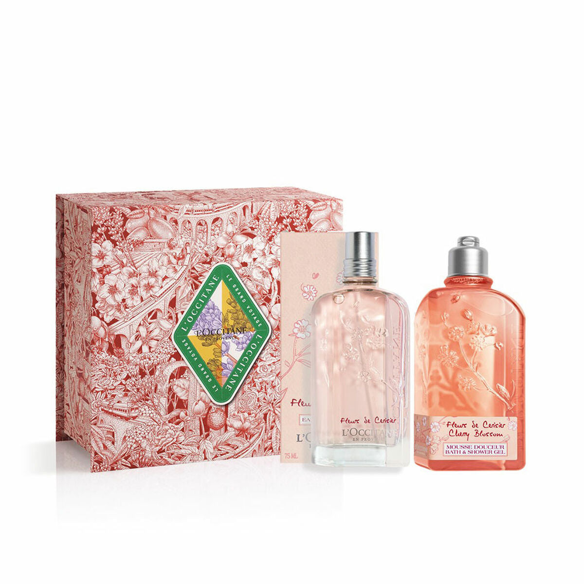 Parfumset voor Dames L'Occitane En Provence FLORES DE CEREZO 2 Onderdelen