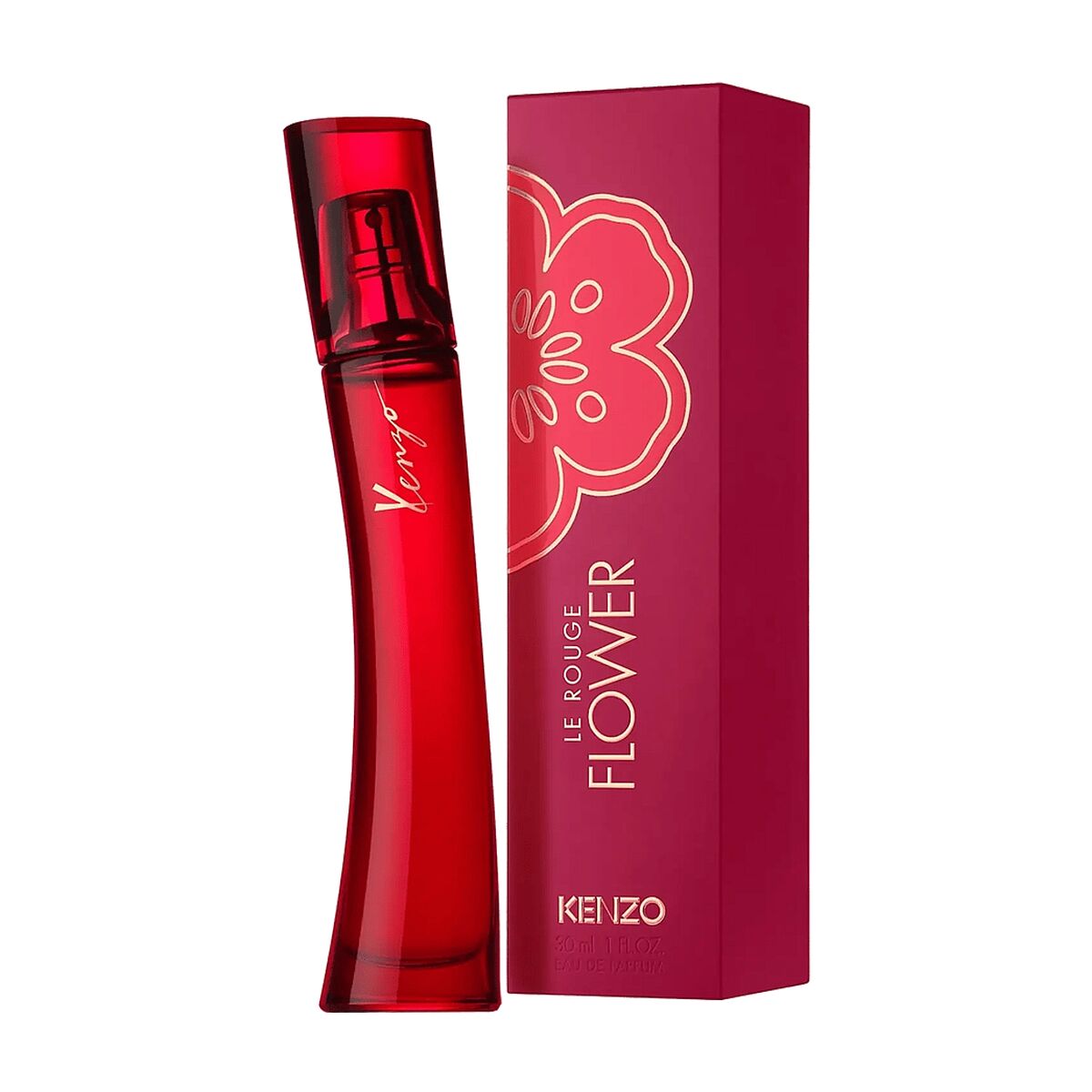 Damesparfum Kenzo LE ROUGE FLOWER EDP 30 ml - Schoonheid, Parfums en geuren - Kenzo