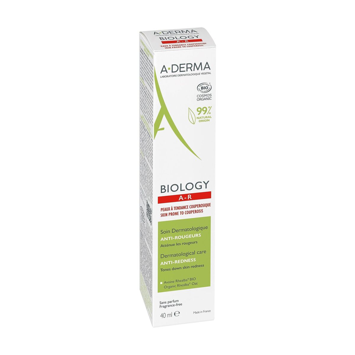 Anti - Roodheidscrème A - Derma Biology (40 ml) - Schoonheid, Huidverzorging - A - Derma