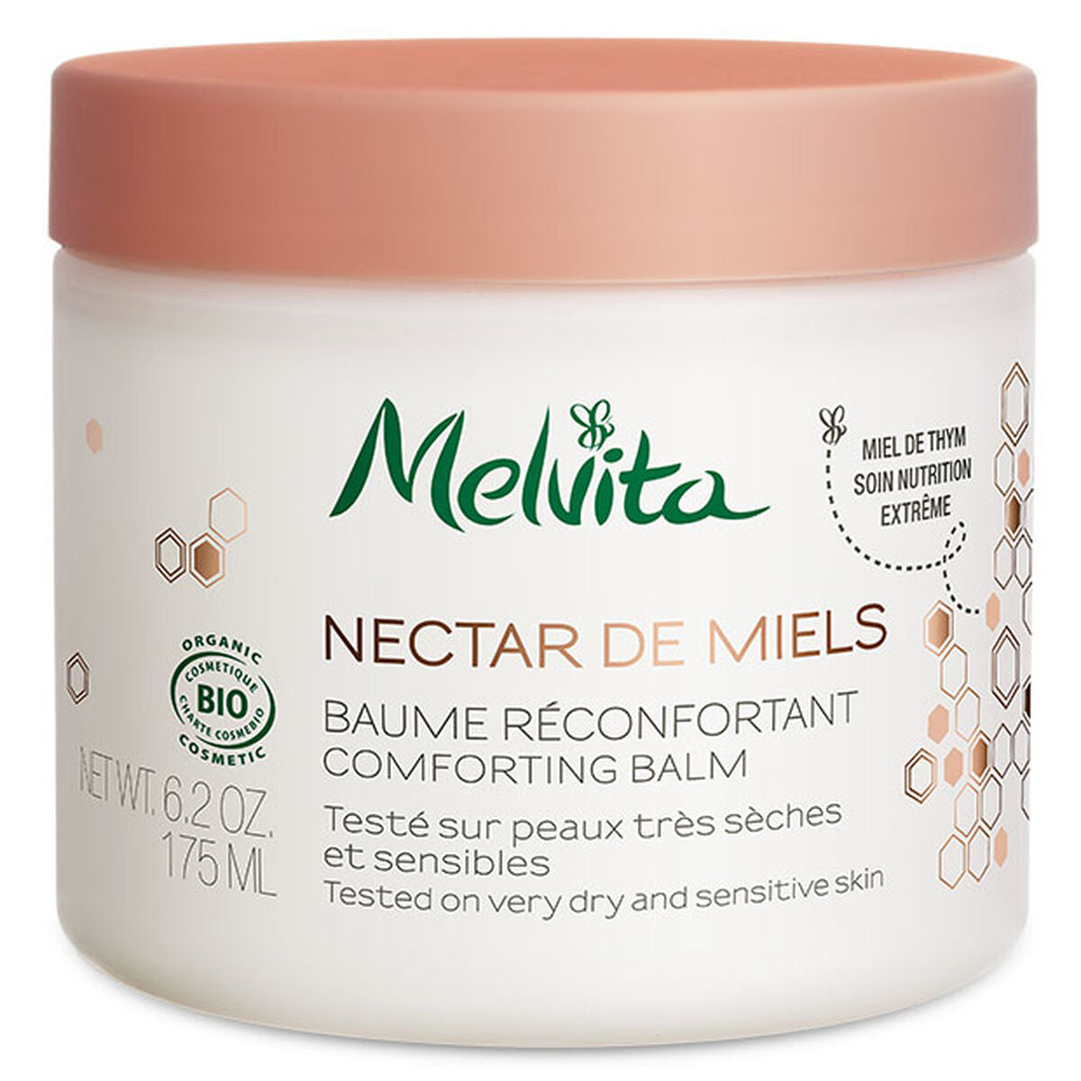 Vochtinbrengende Lichaamsbalsem Melvita NECTAR DE MIELS 175 ml
