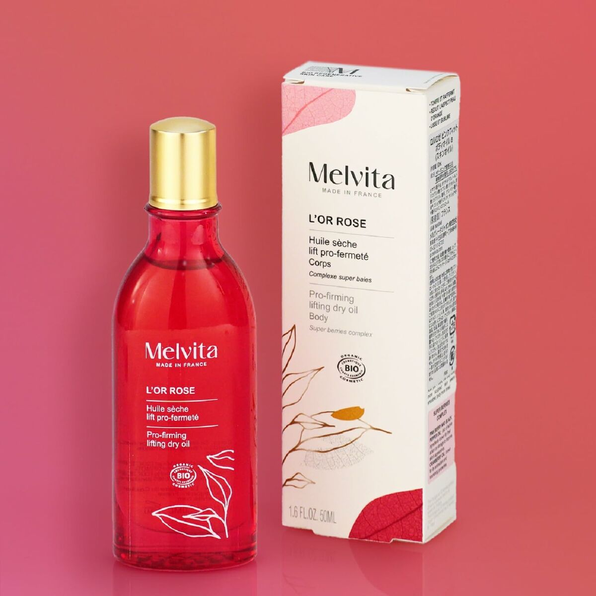 Body Lotion Melvita L'OR ROSE 50 ml